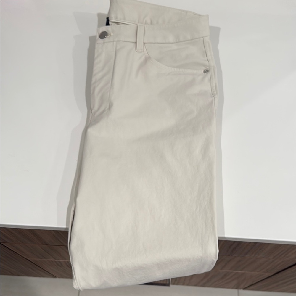Lululemon Athletica Cream Chino Pants